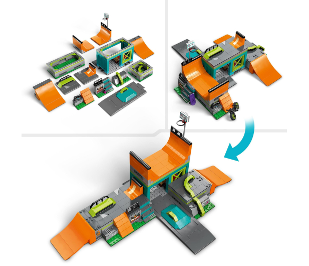 LEGO City 60364 Uliczny skatepark - 1144434 - zdjęcie 3
